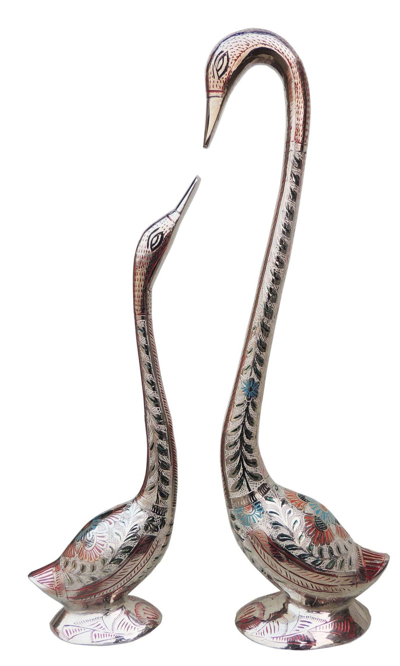 Brass Duck Pair — 17.8"