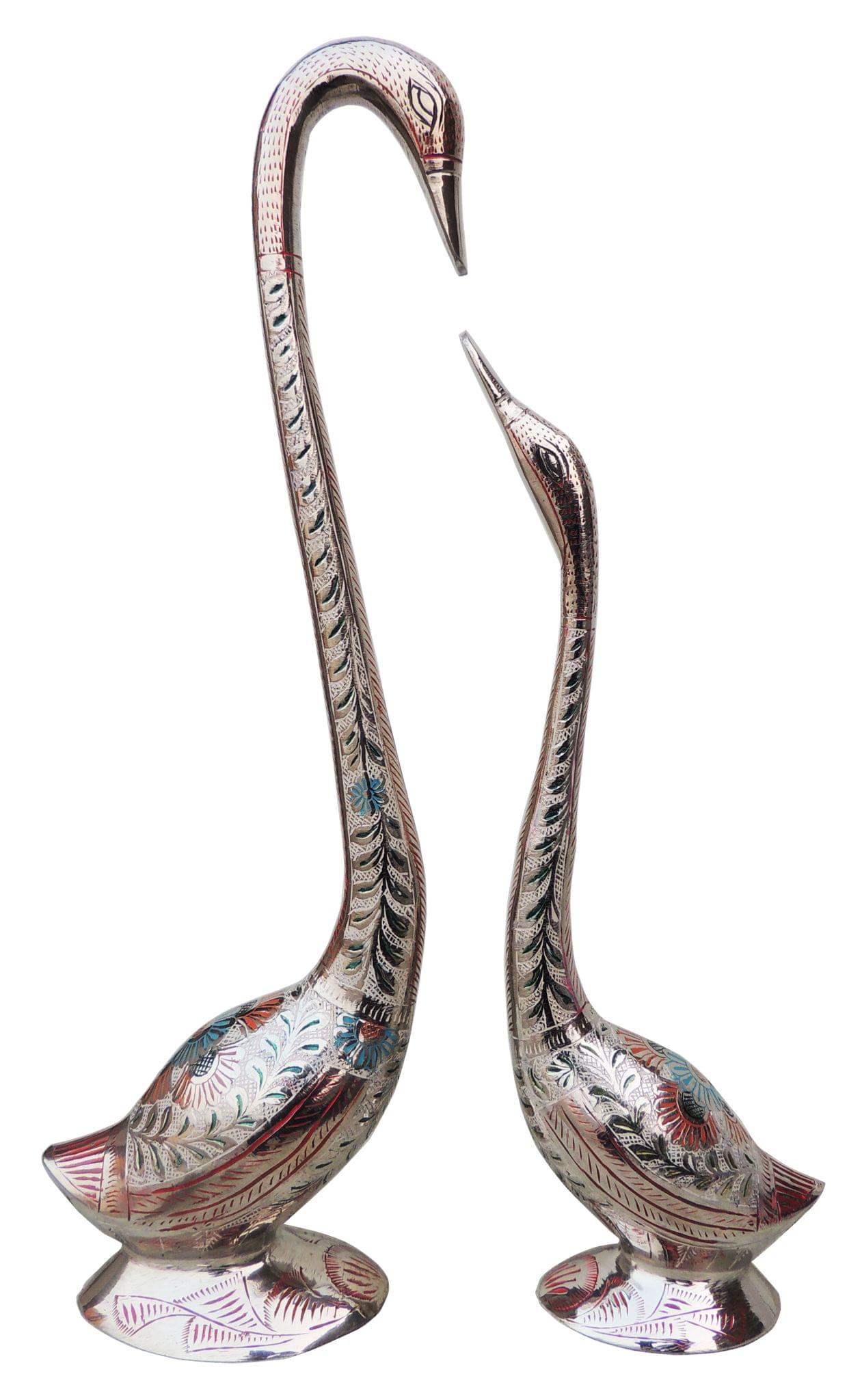 Brass Duck Pair — 17.8"