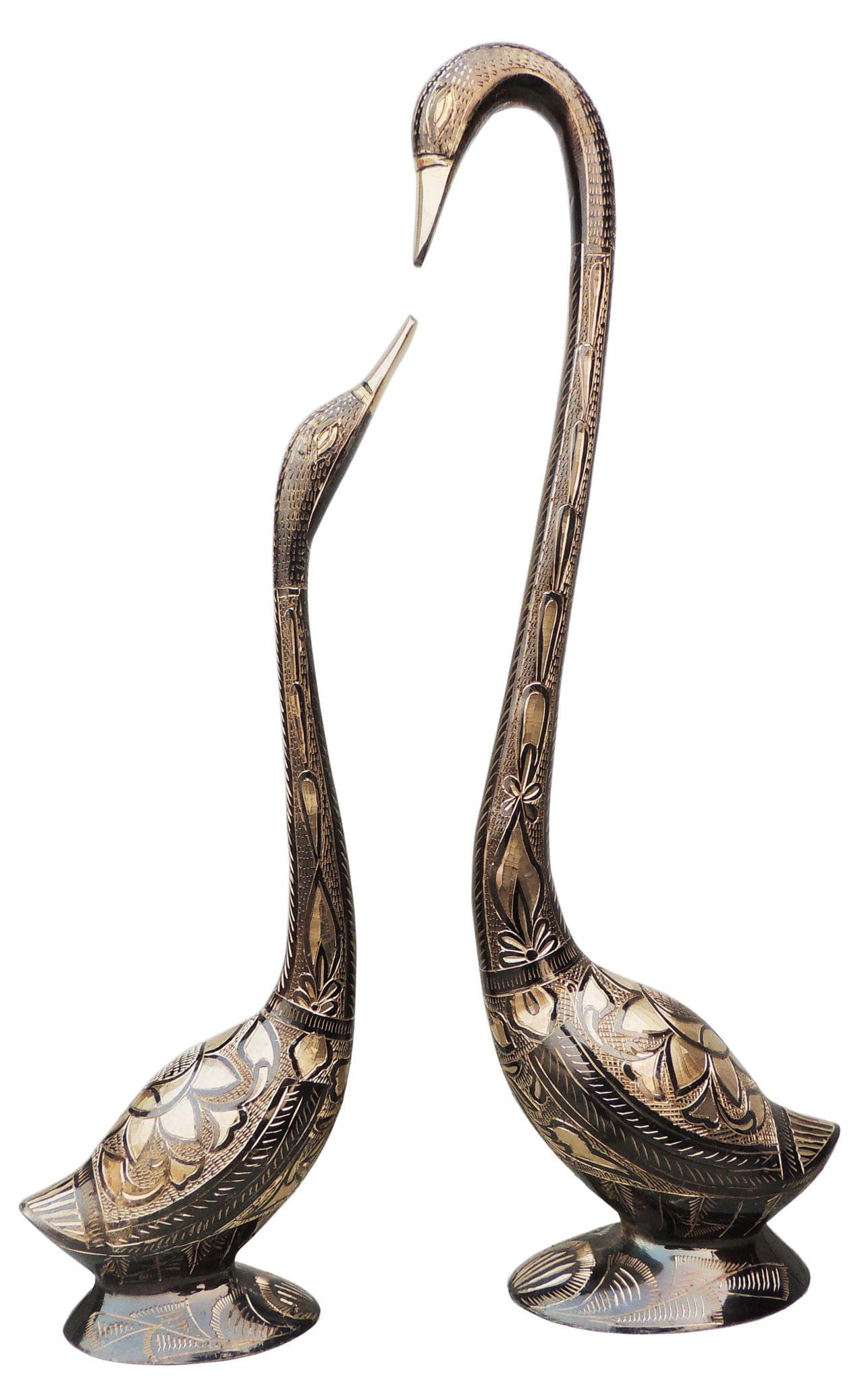 Brass Swan, Saras — 17.8"