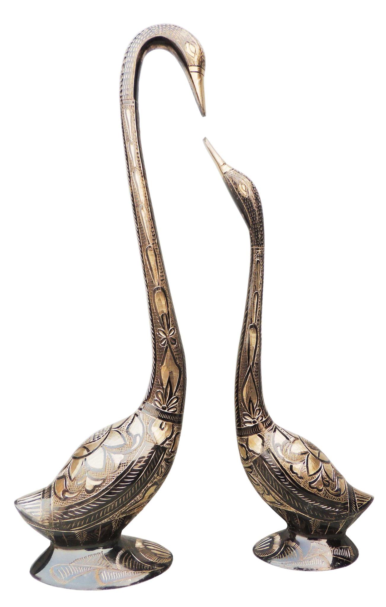 Brass Swan, Saras — 17.8"