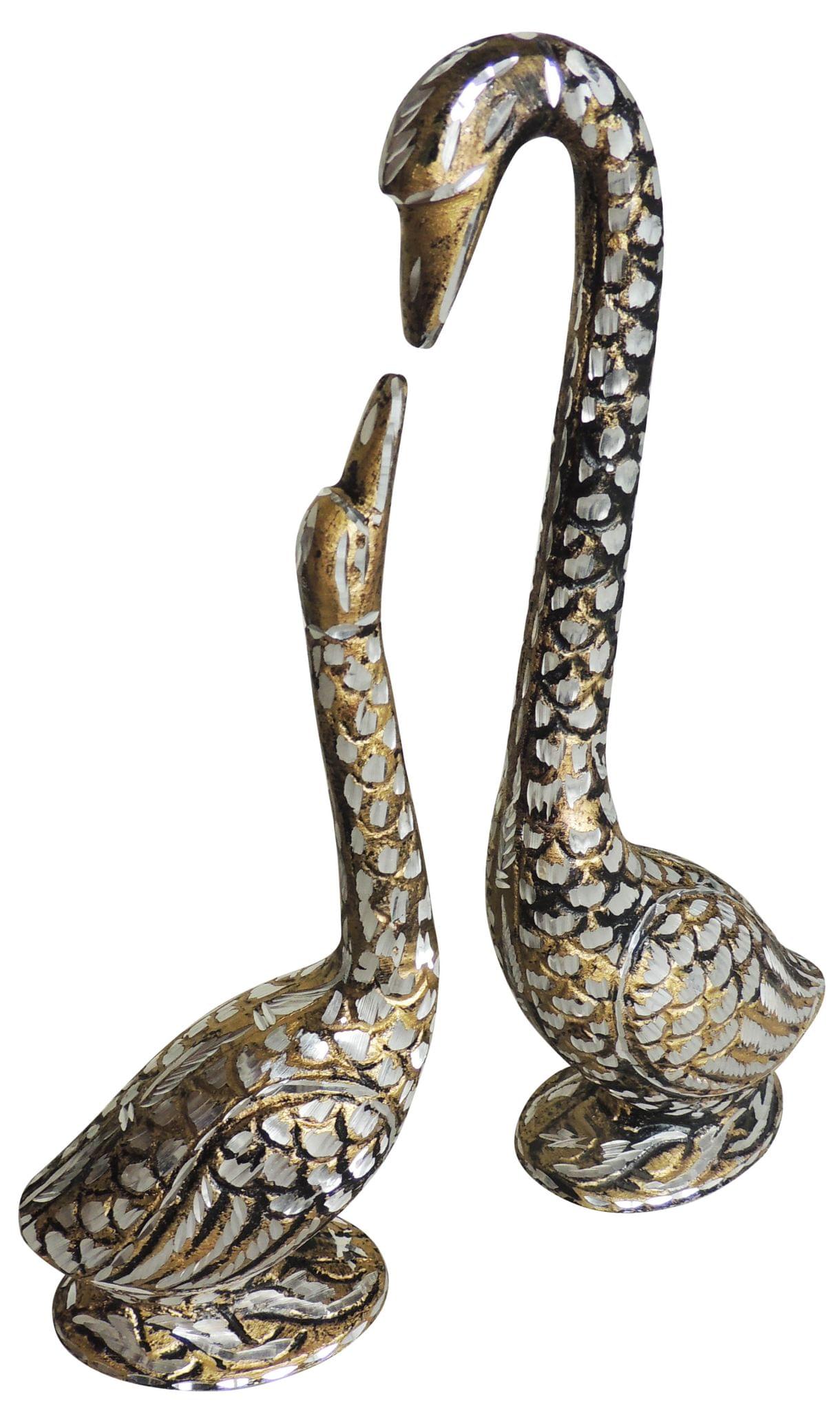 Brass Duck Pair — 11.5"