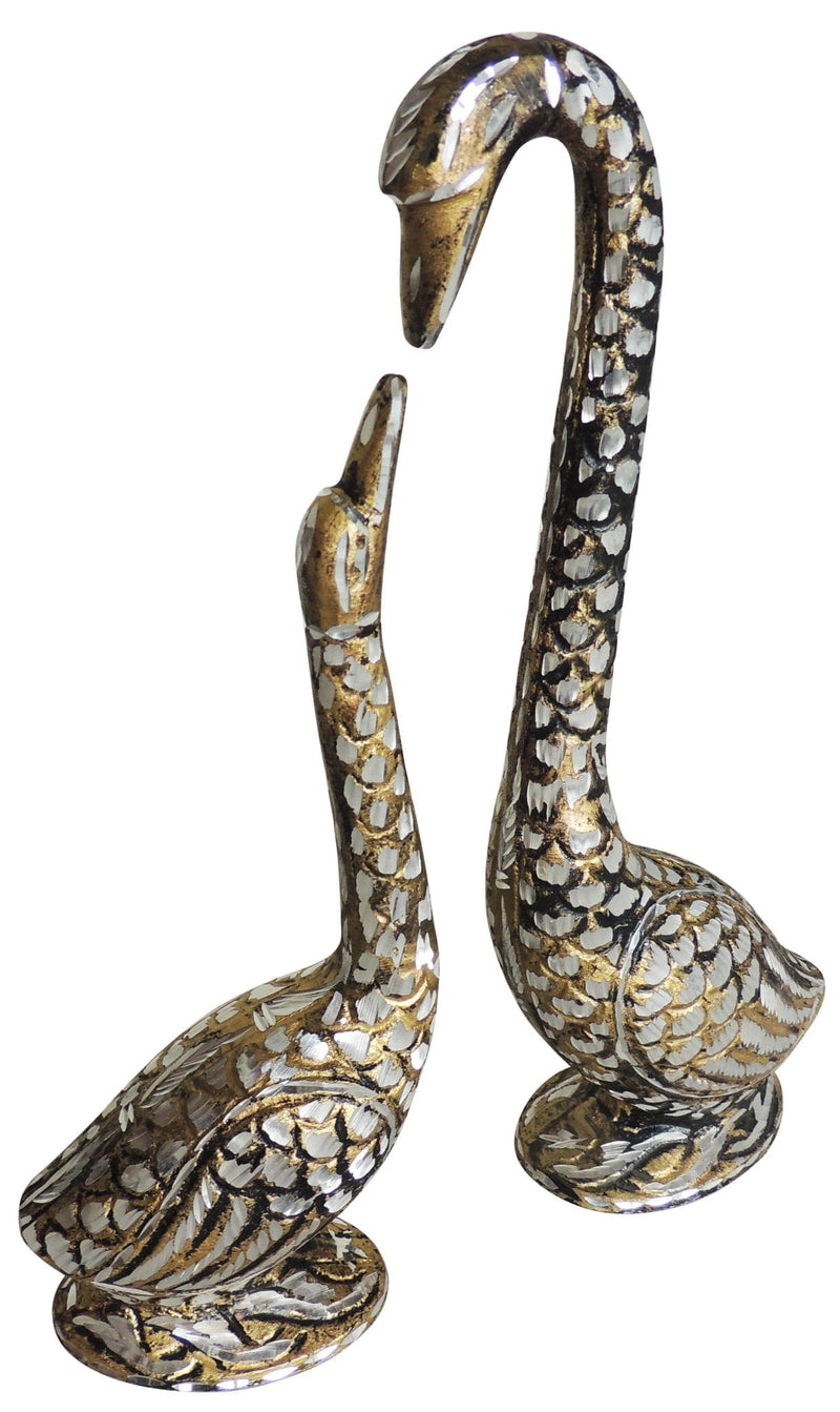 Brass Duck Pair — 11.5"