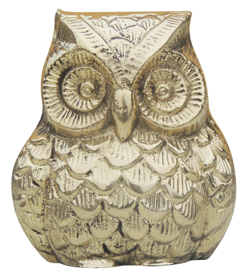 Brass Owl, Ullu — 3.5"