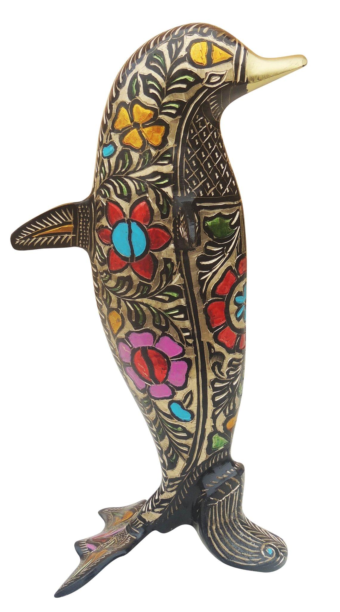 Brass Dolphin — 13"