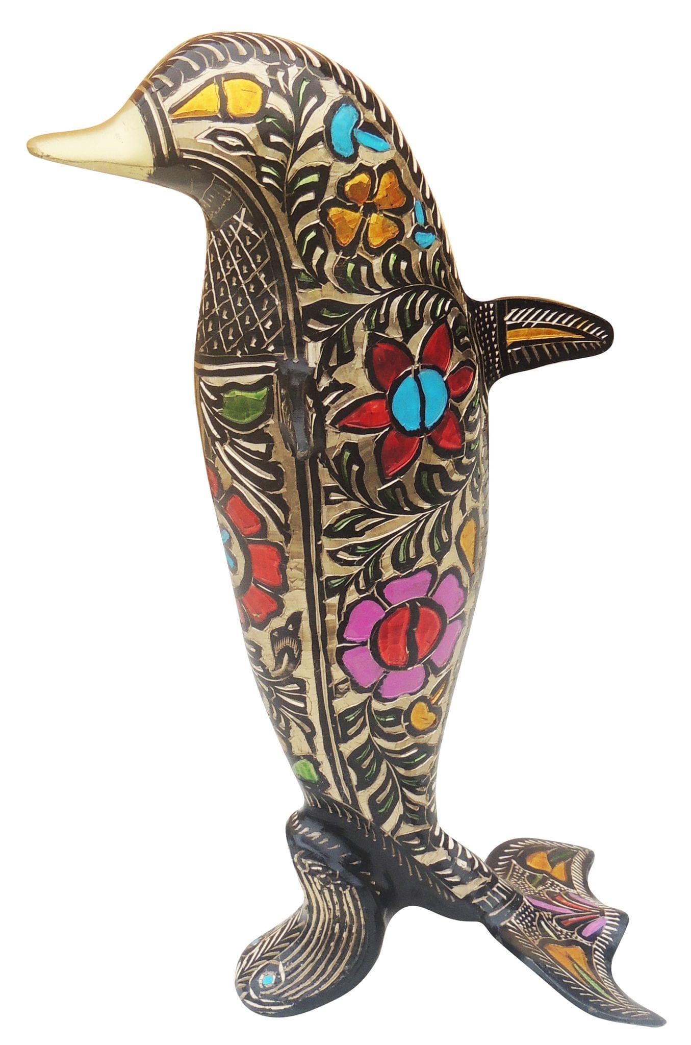 Brass Dolphin — 13"