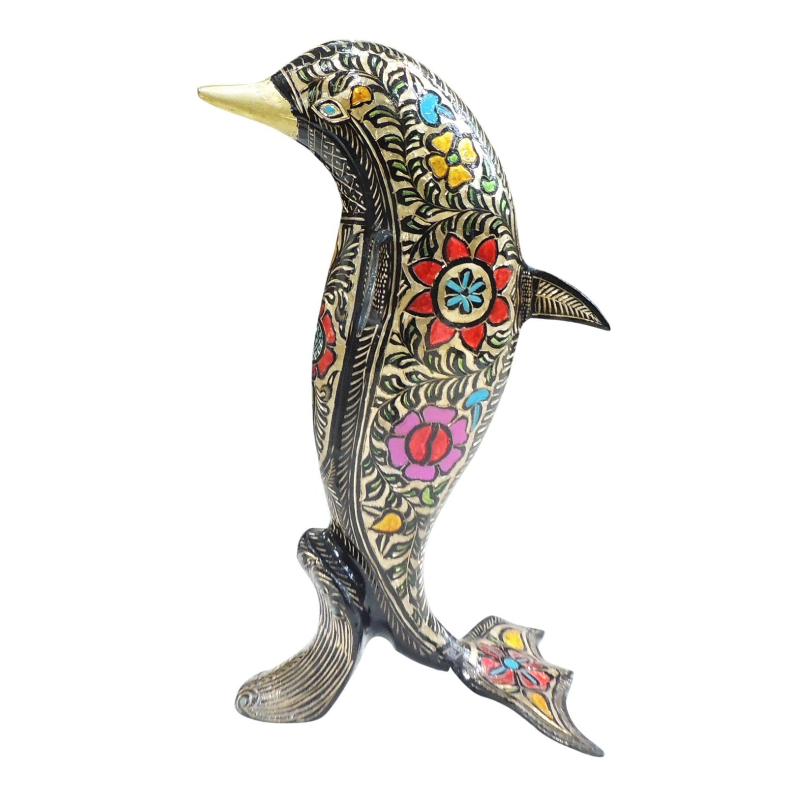 Brass Dolphin — 17.5"