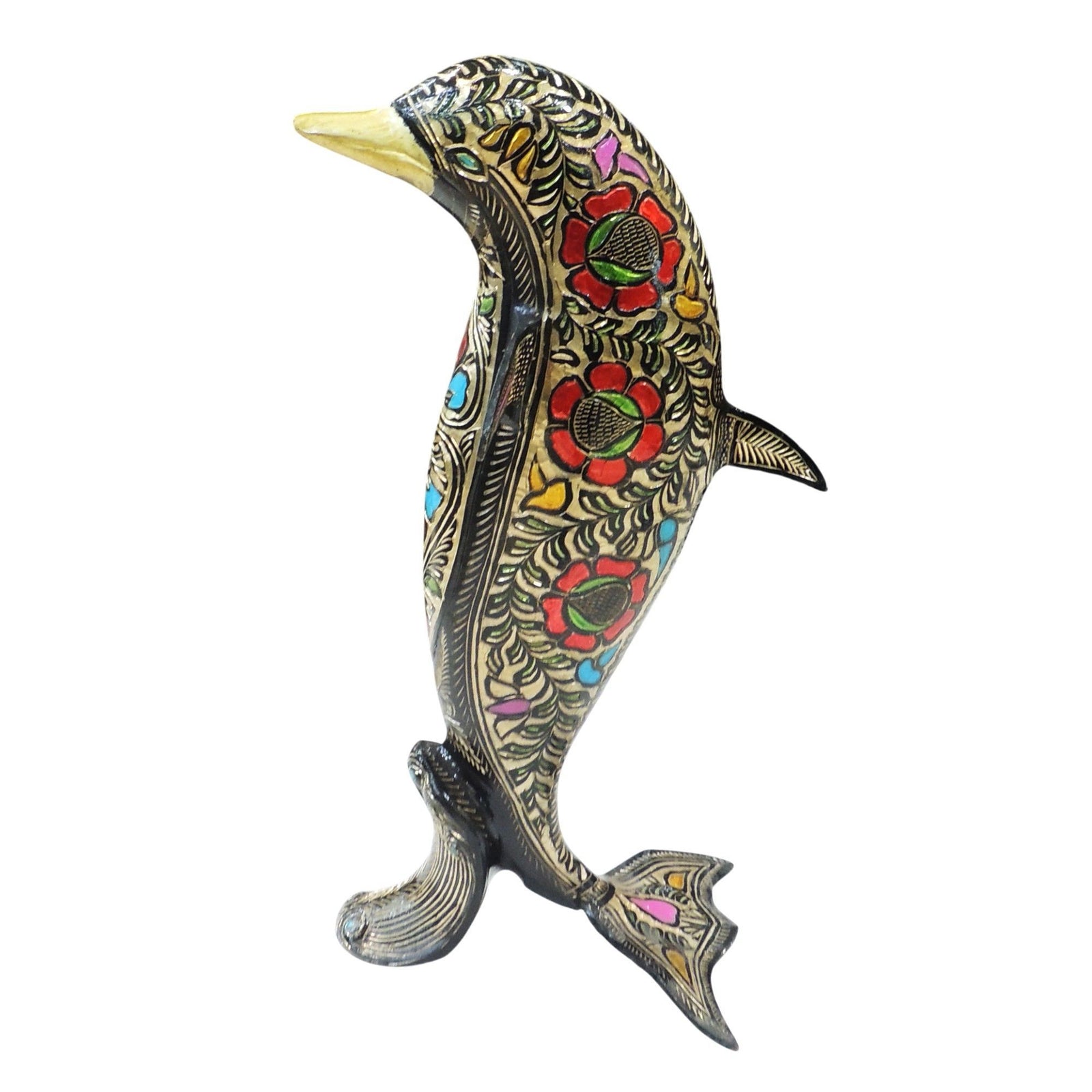 Brass Dolphin — 15.5"