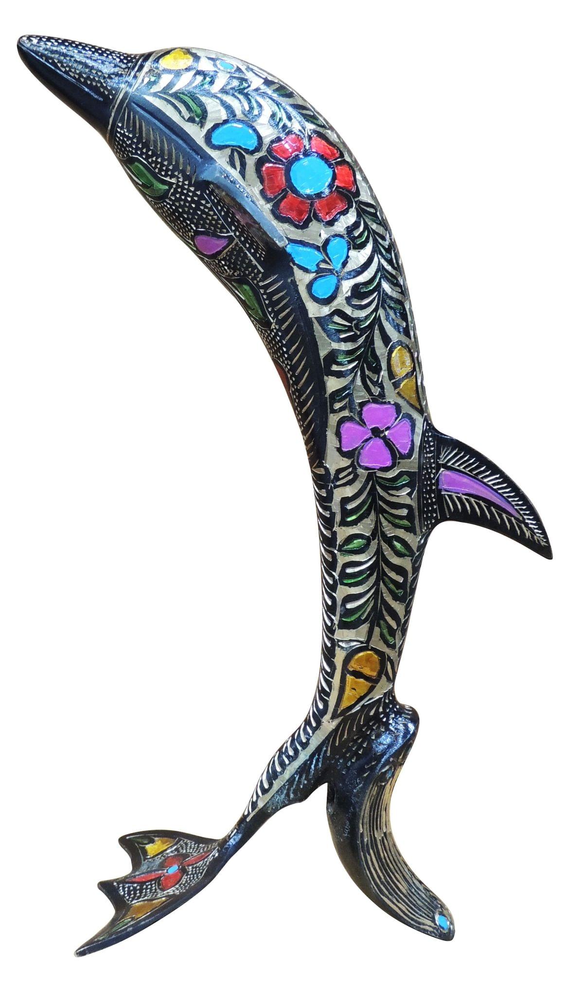 Brass Dolphin — 14"
