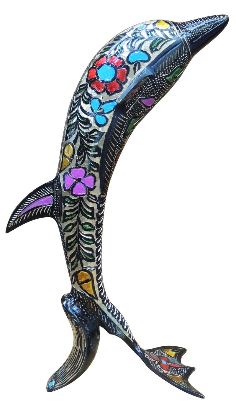 Brass Dolphin — 14"