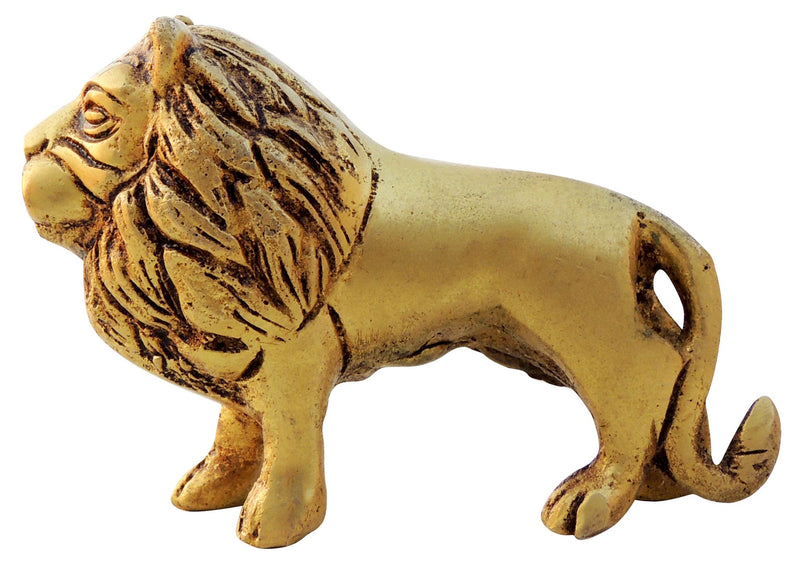 Brass Lion Standing — 2.5"