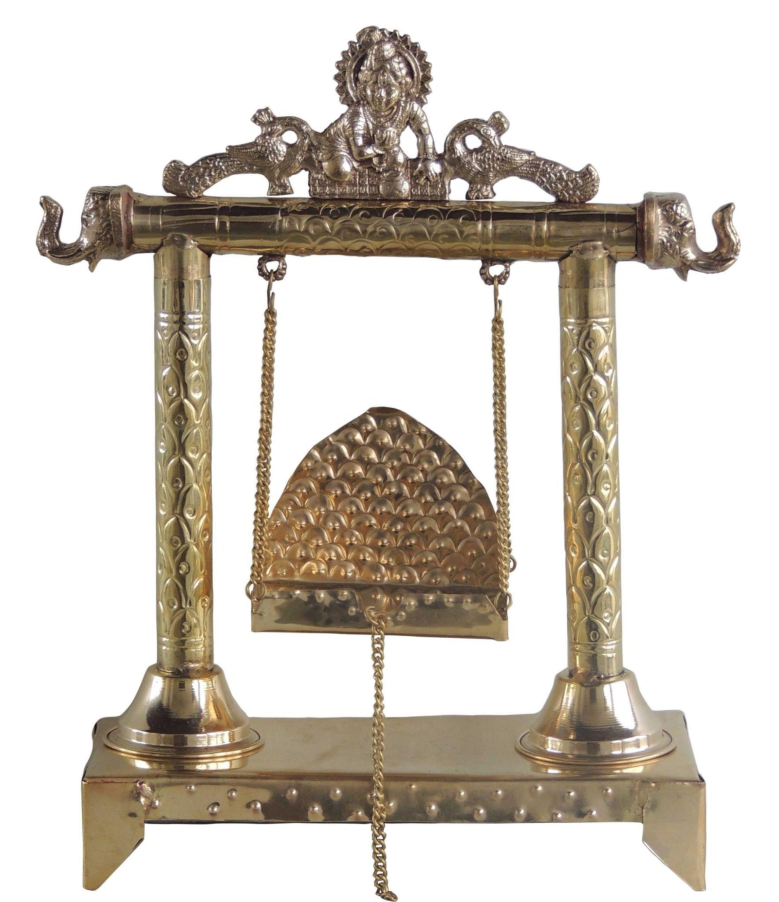 Brass Krishna — 15.8"