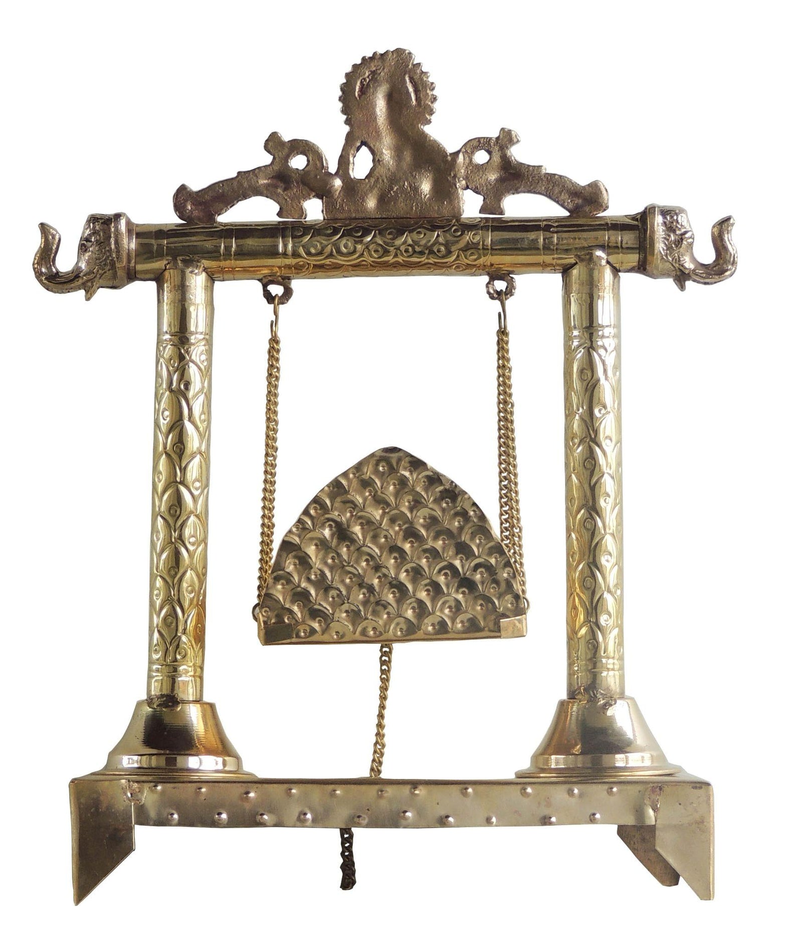 Brass Krishna — 15.8"