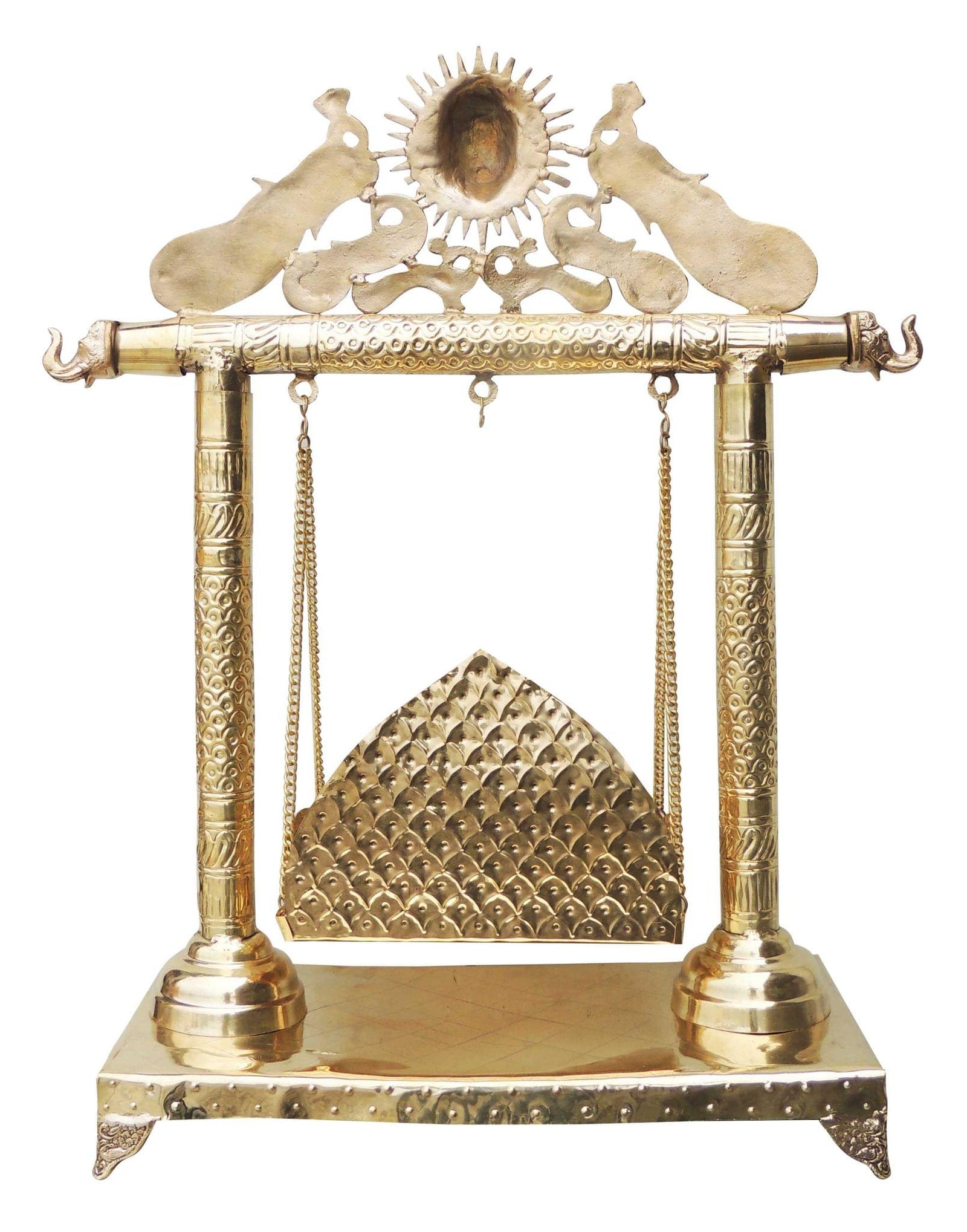 Brass Krishna — 27.2"