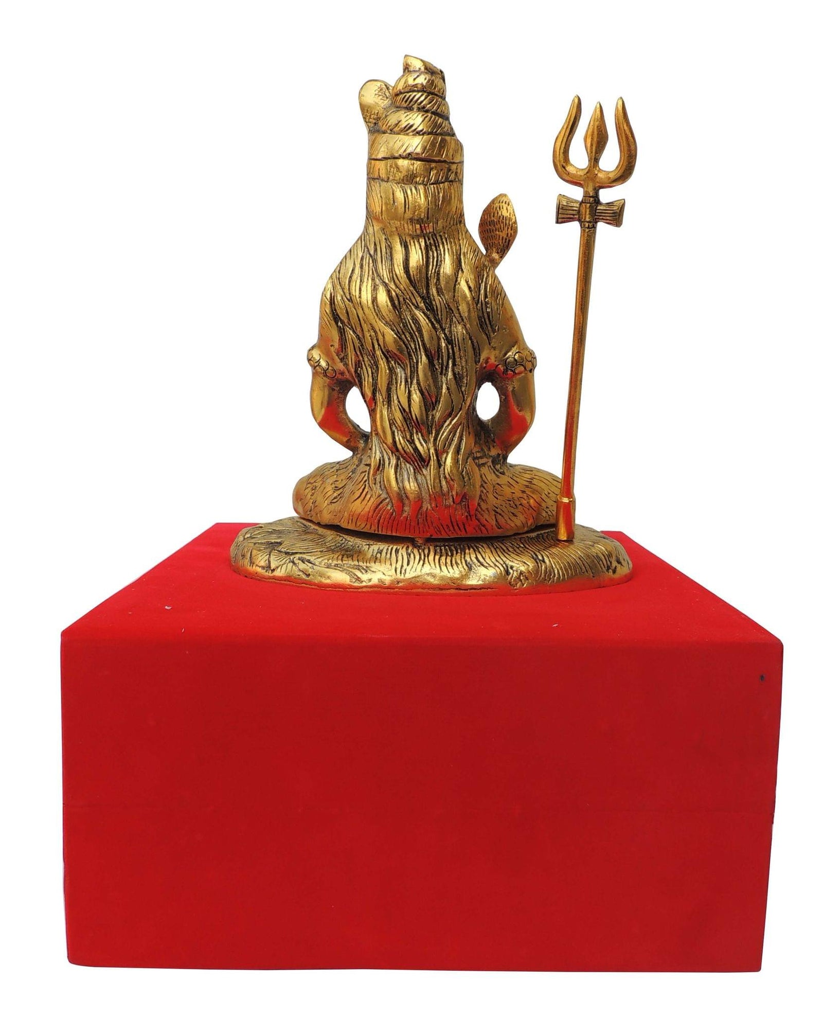 Brass Shiva — 9.8"