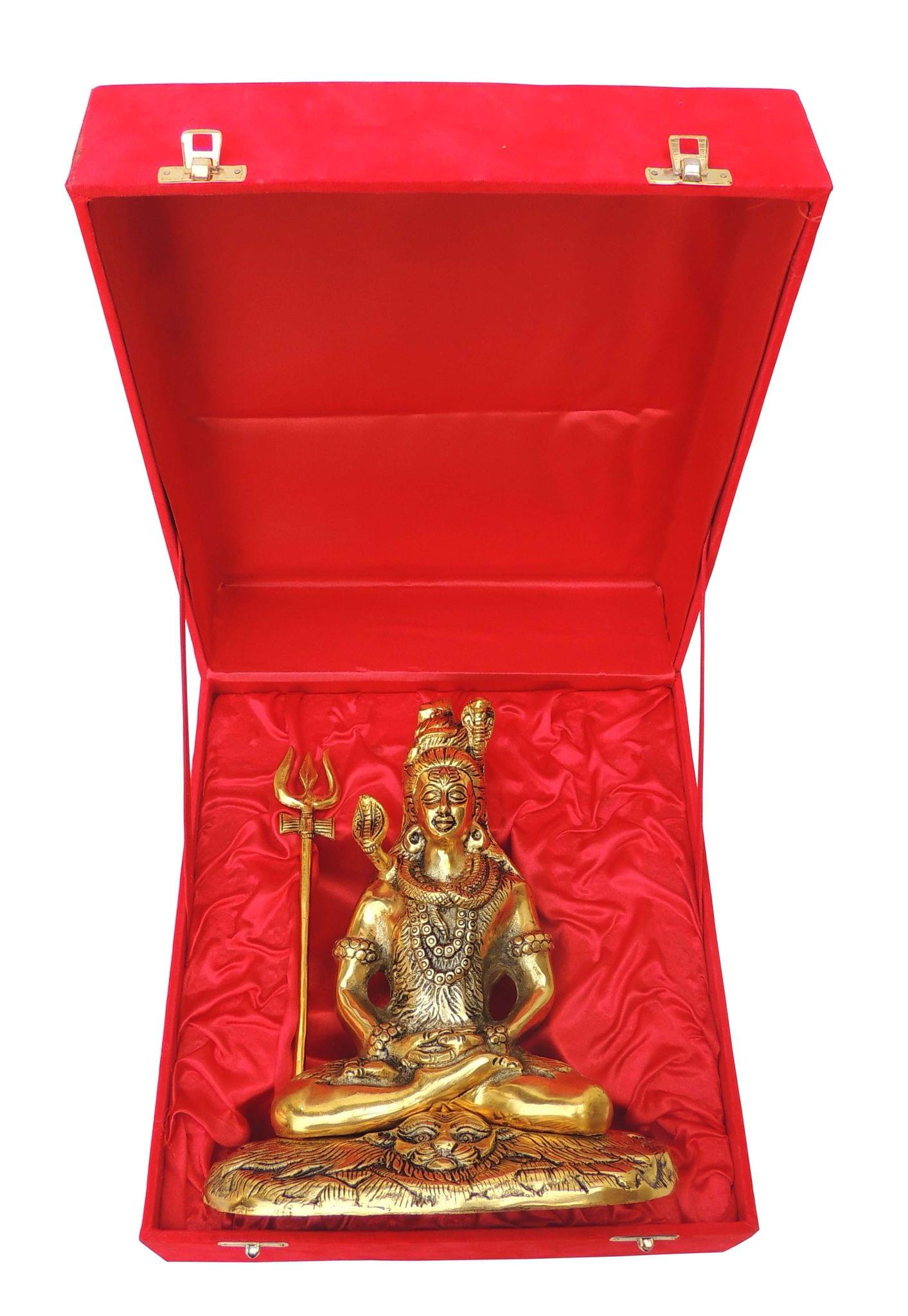 Brass Shiva — 9.8"