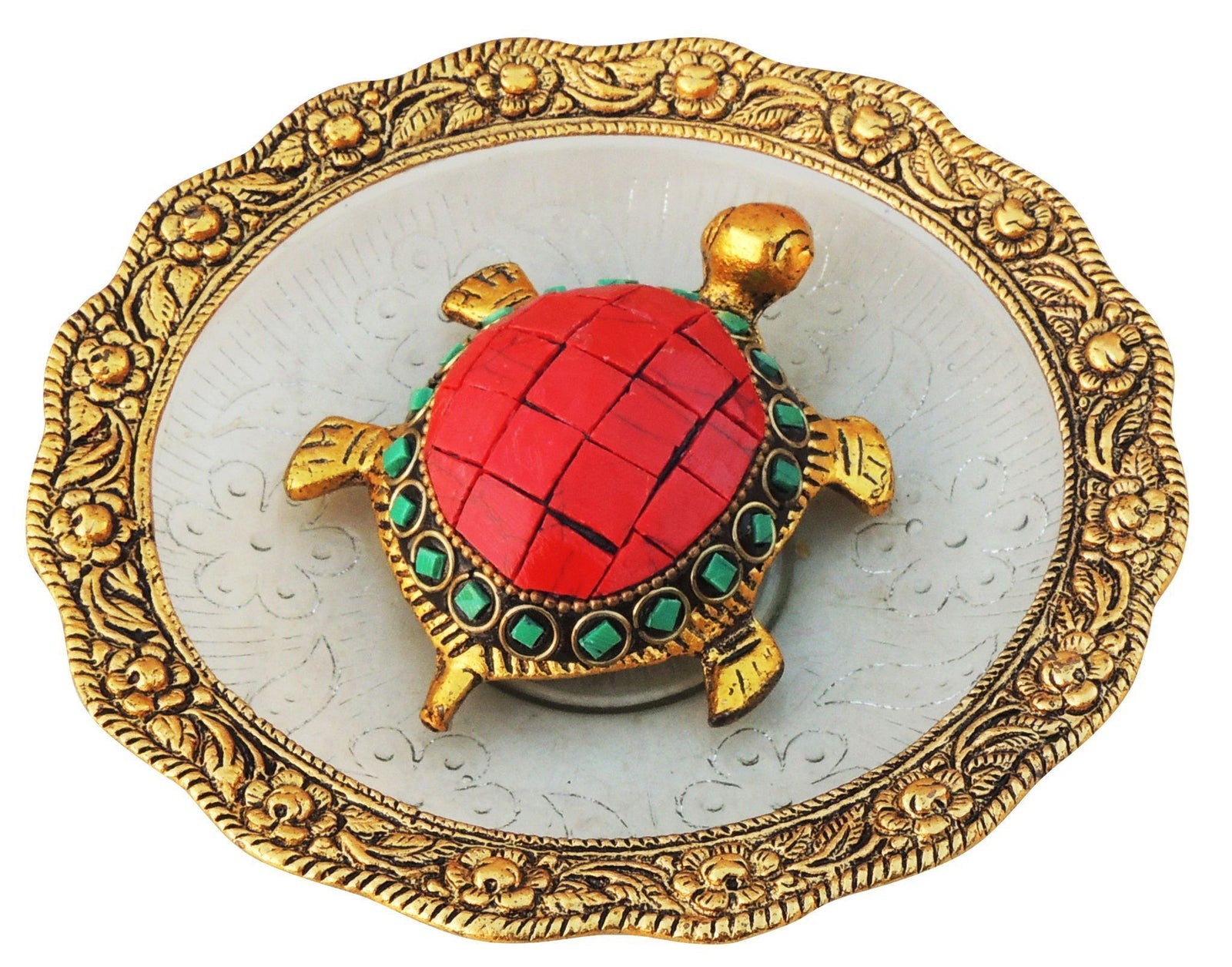 Aluminium Stone Tortoise — 1"