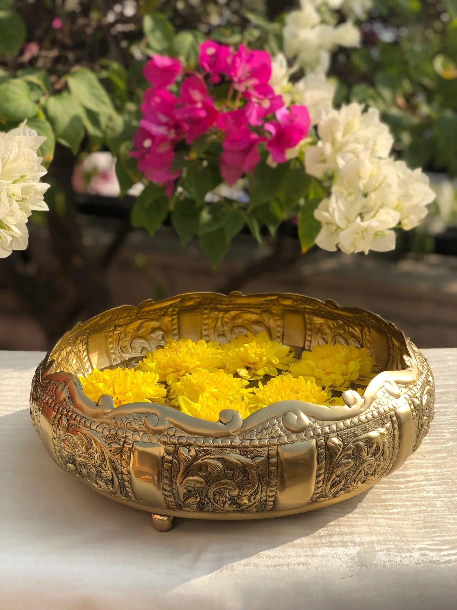 Brass Urli — 4"