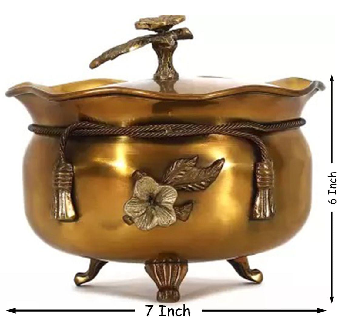Brass Jar — 6"
