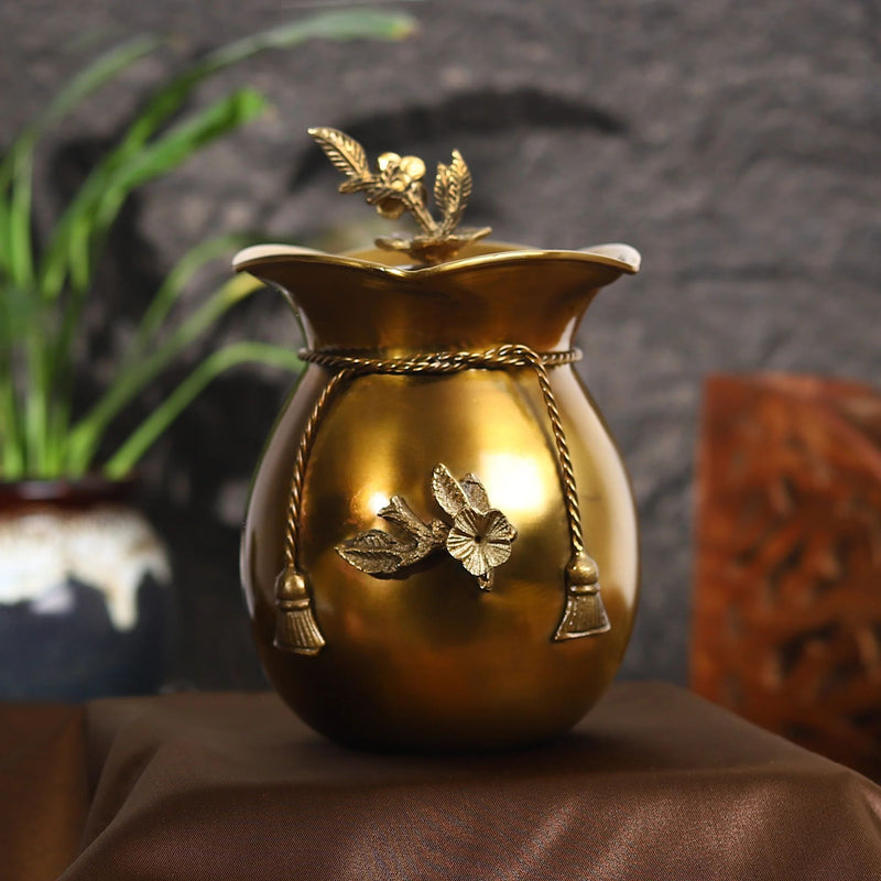 Brass Jar — 7.5"