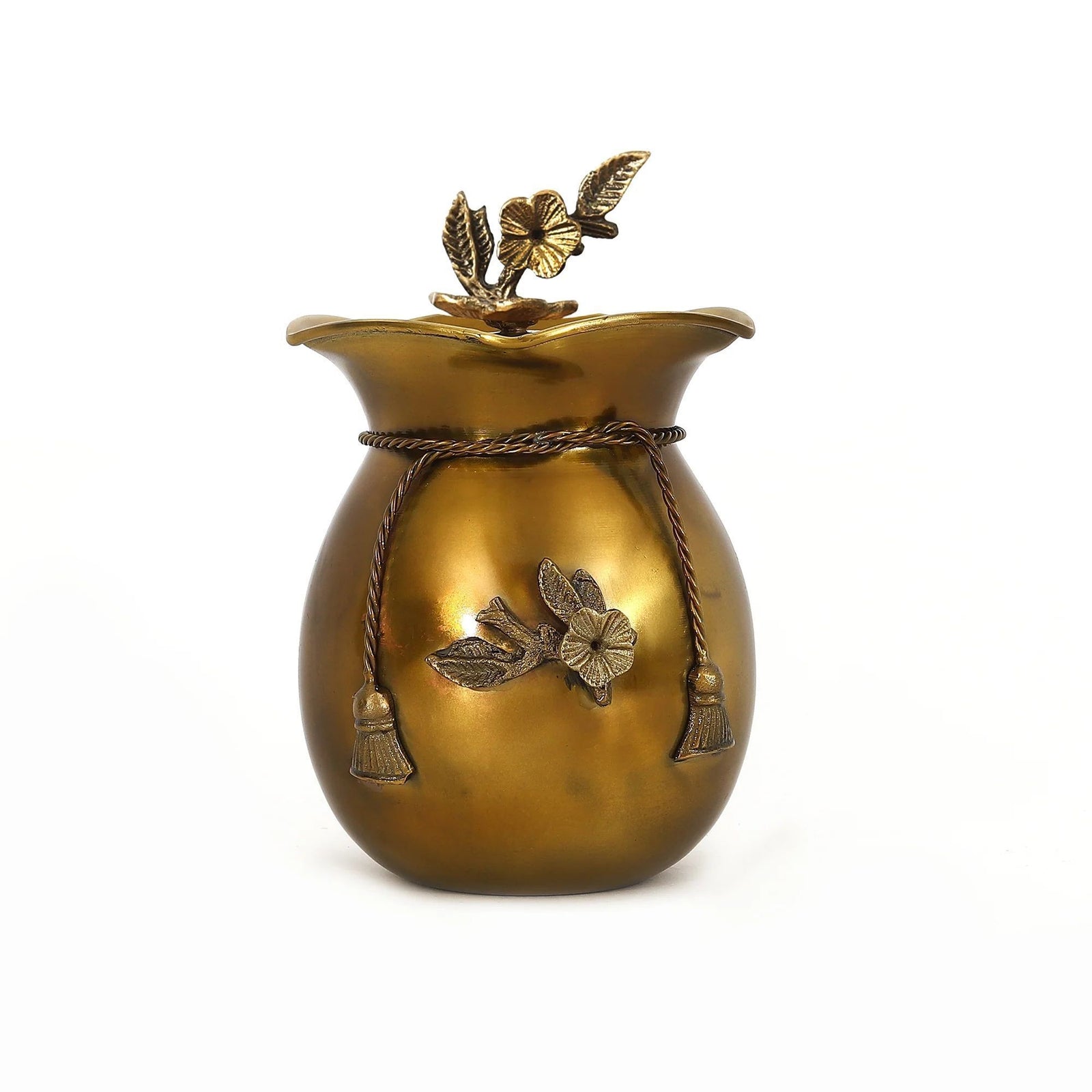 Brass Jar — 7.5"