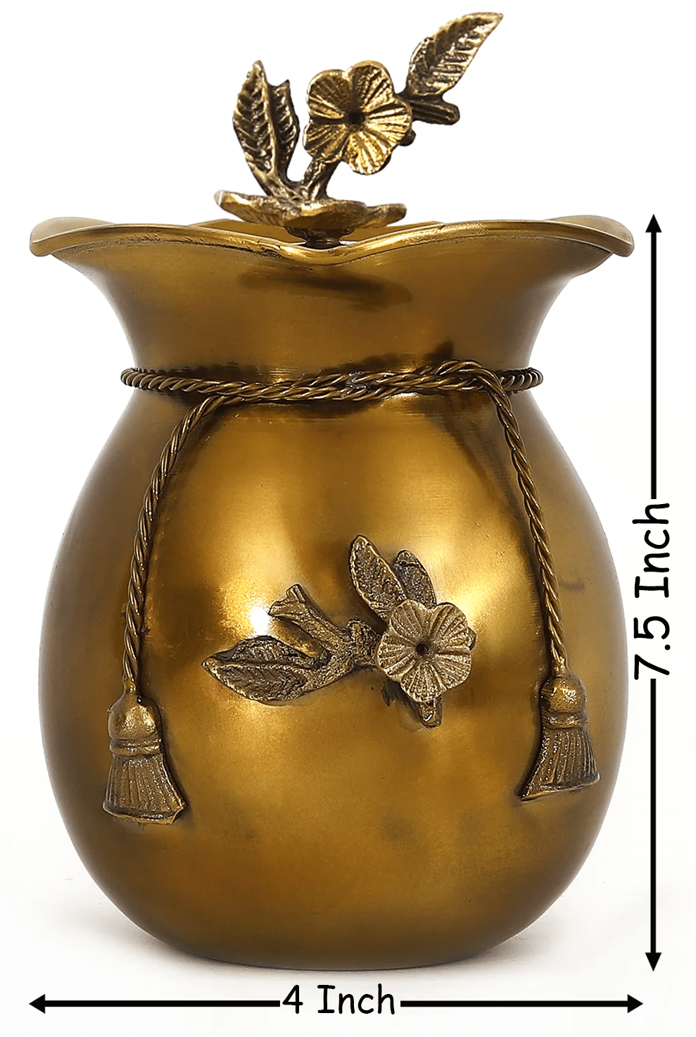 Brass Jar — 7.5"