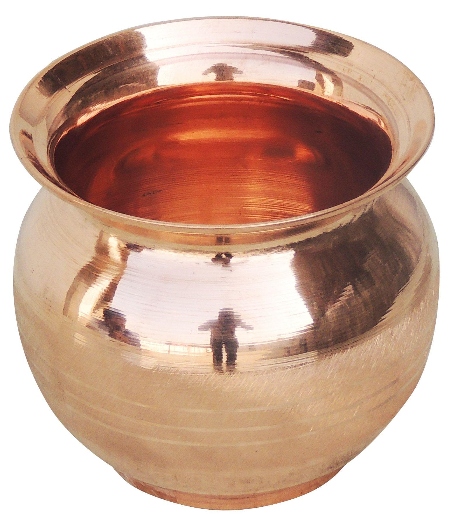 Copper Lota , 540 ML — 3.5"