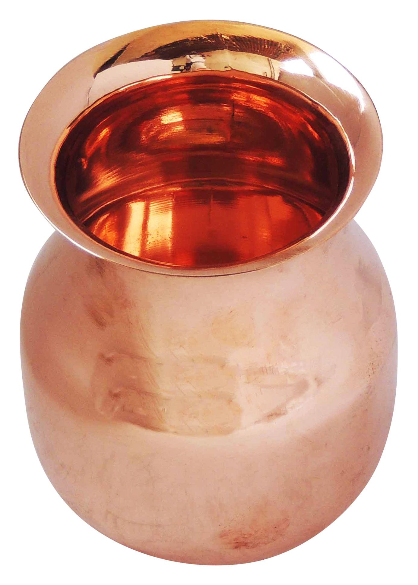 Copper lota , 700 ML — 5"