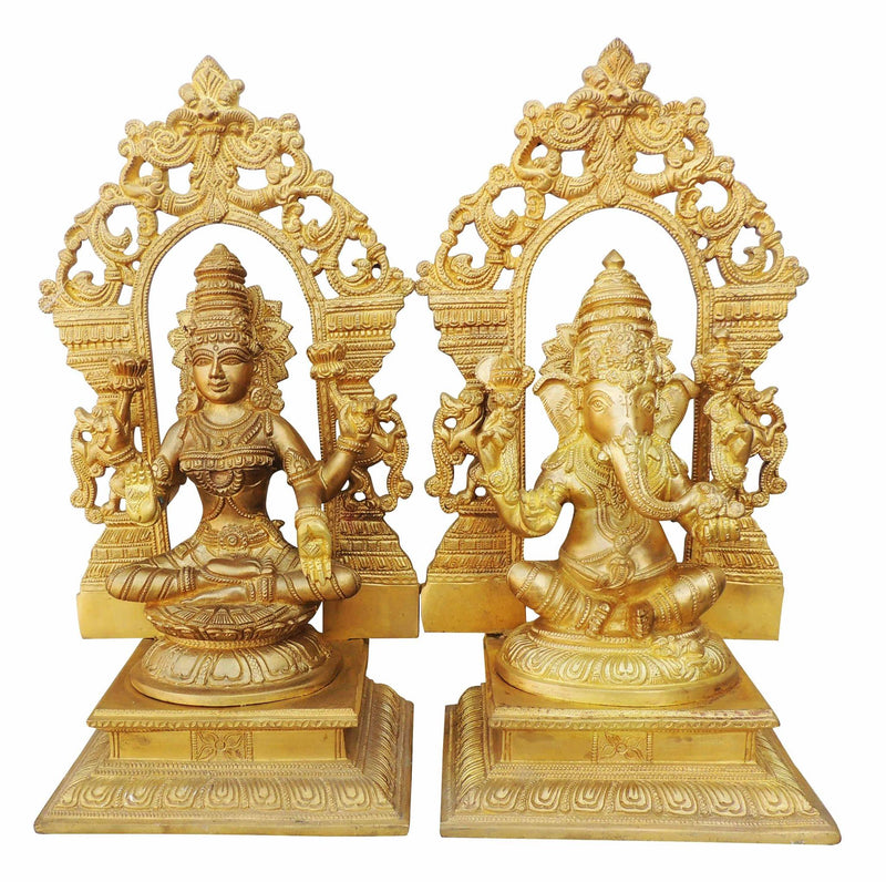 Brass Lakshmi — 13"