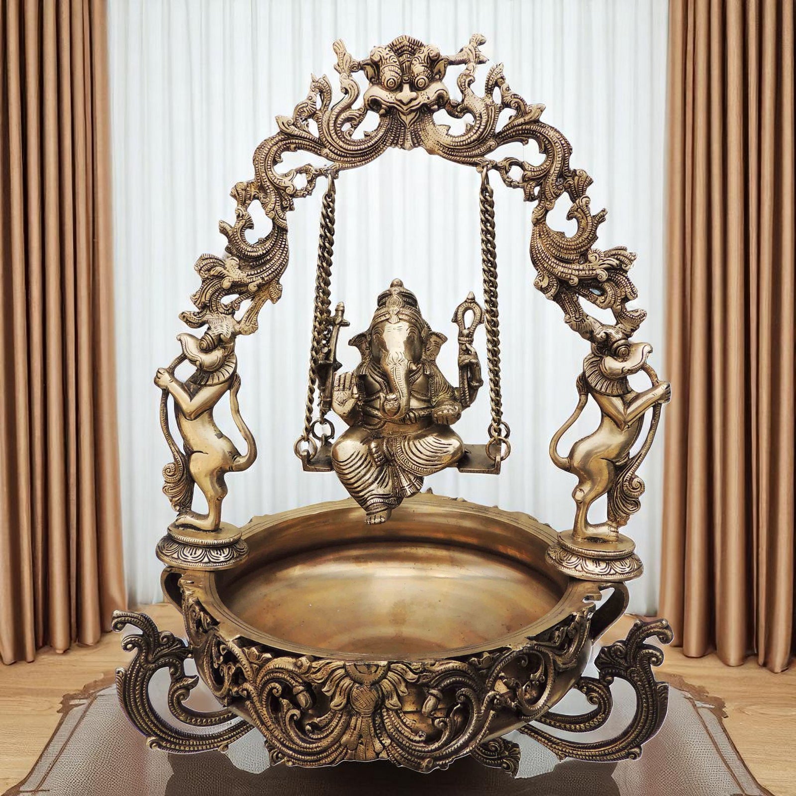 Brass Ganesh — 21.5"