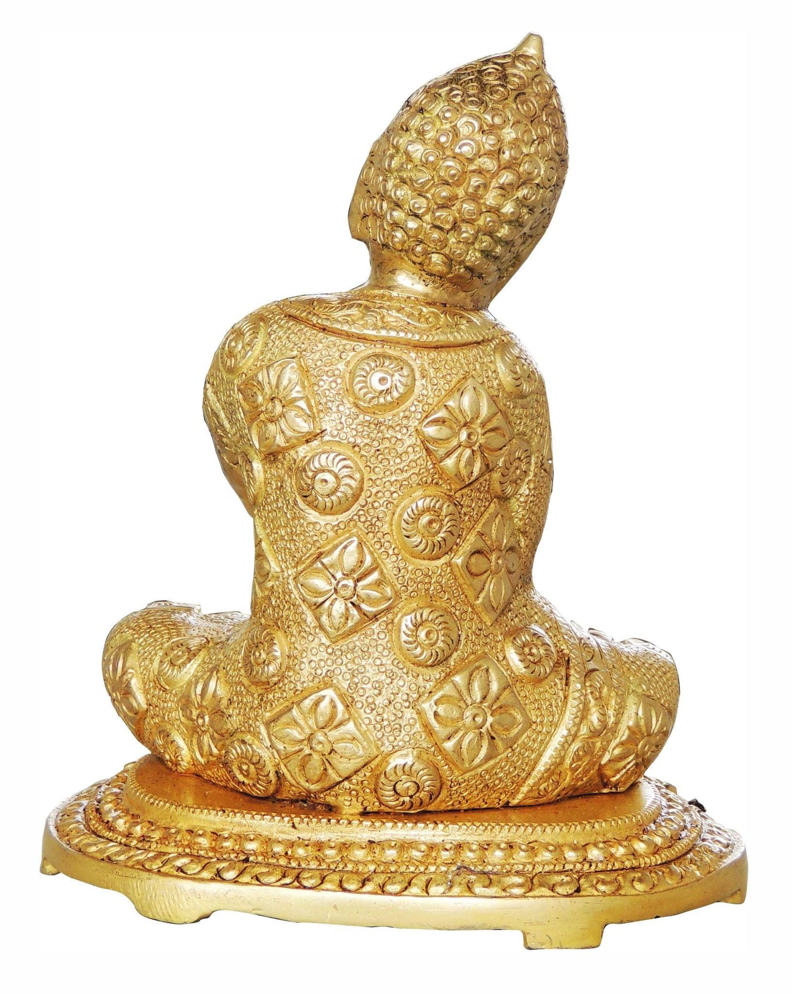 Brass Buddha — 6.8"