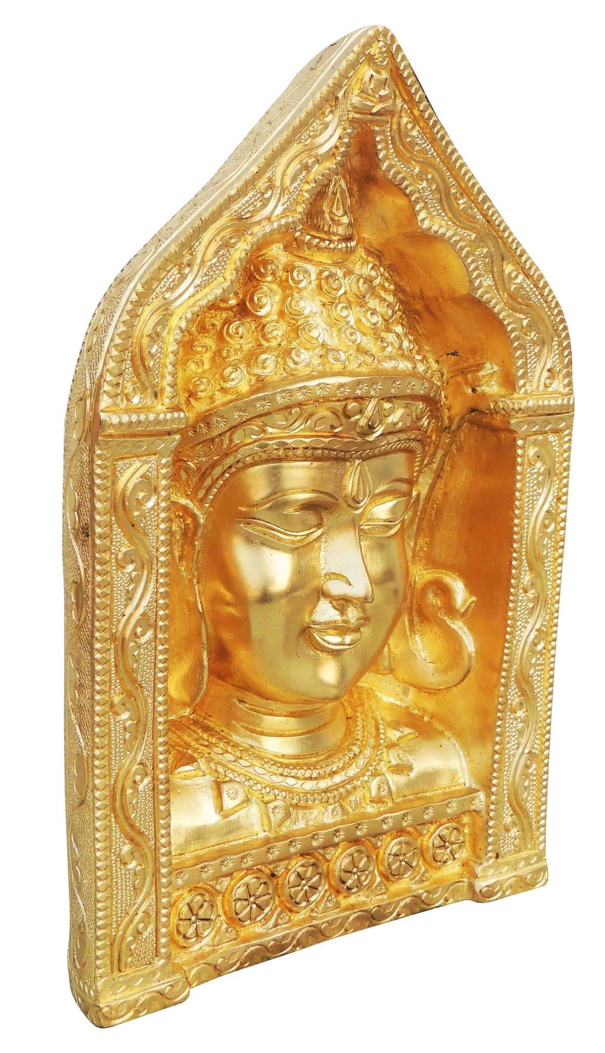 Brass Buddha — 9.3"