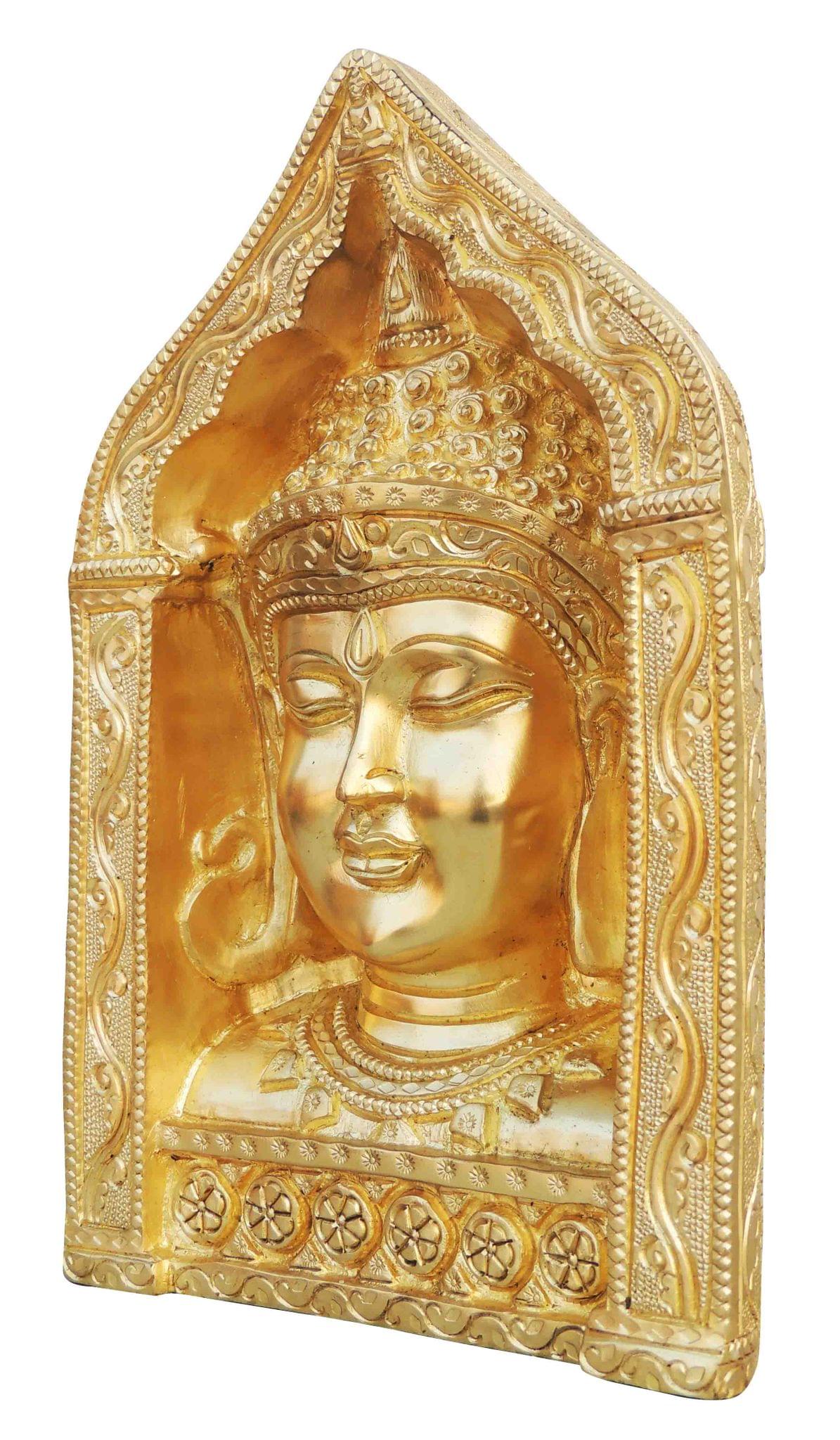 Brass Buddha — 9.3"