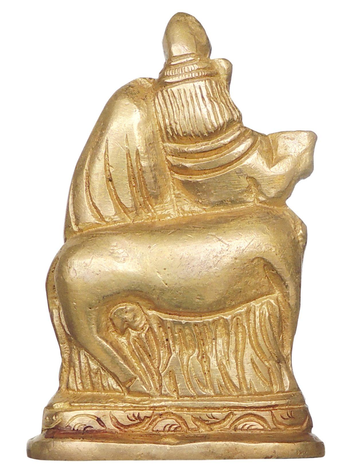 Brass Radha-Krishna