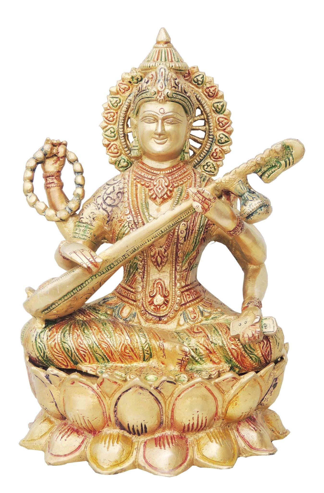 Brass Lakshmi — 11"