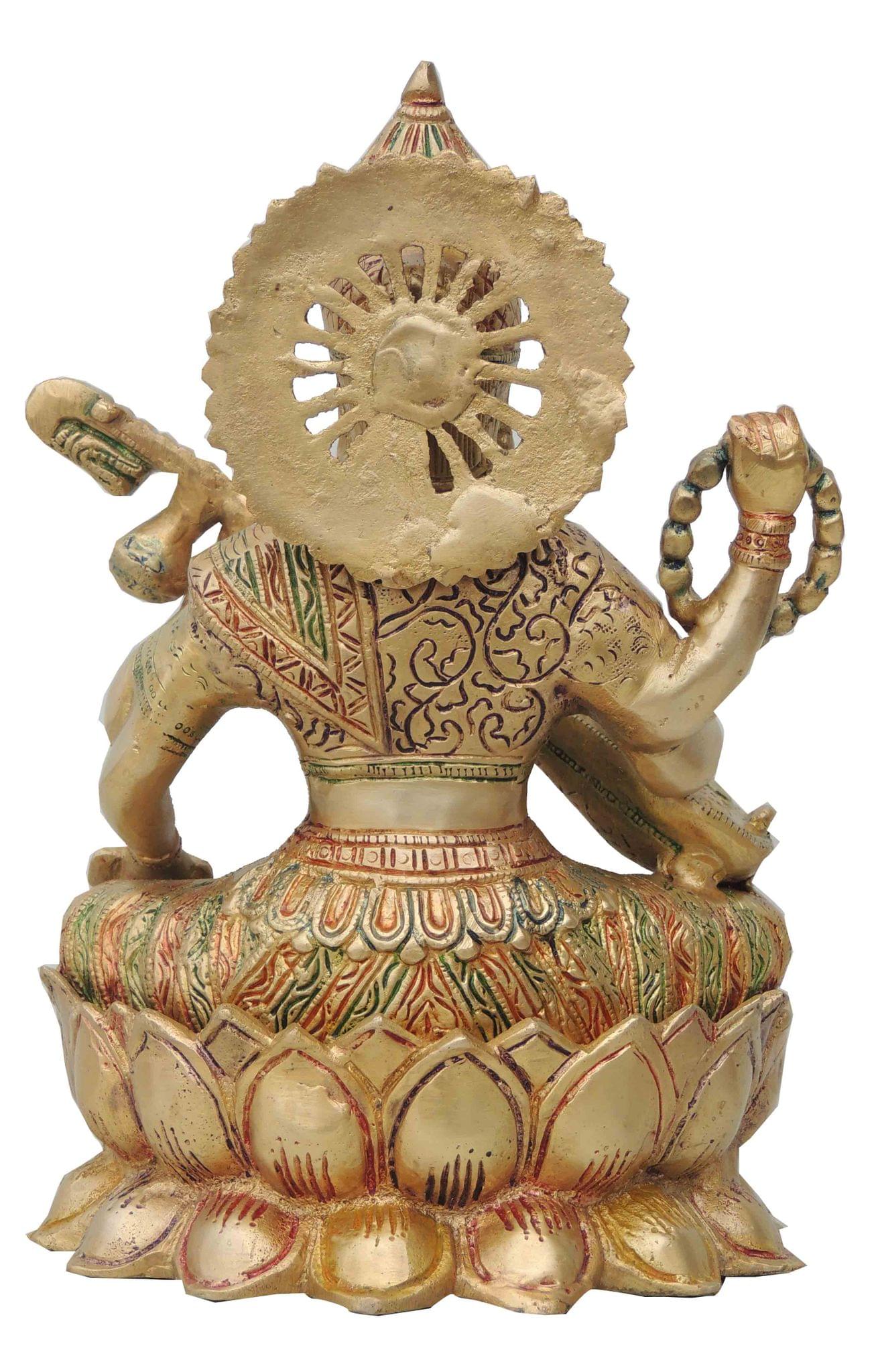 Brass Lakshmi — 11"
