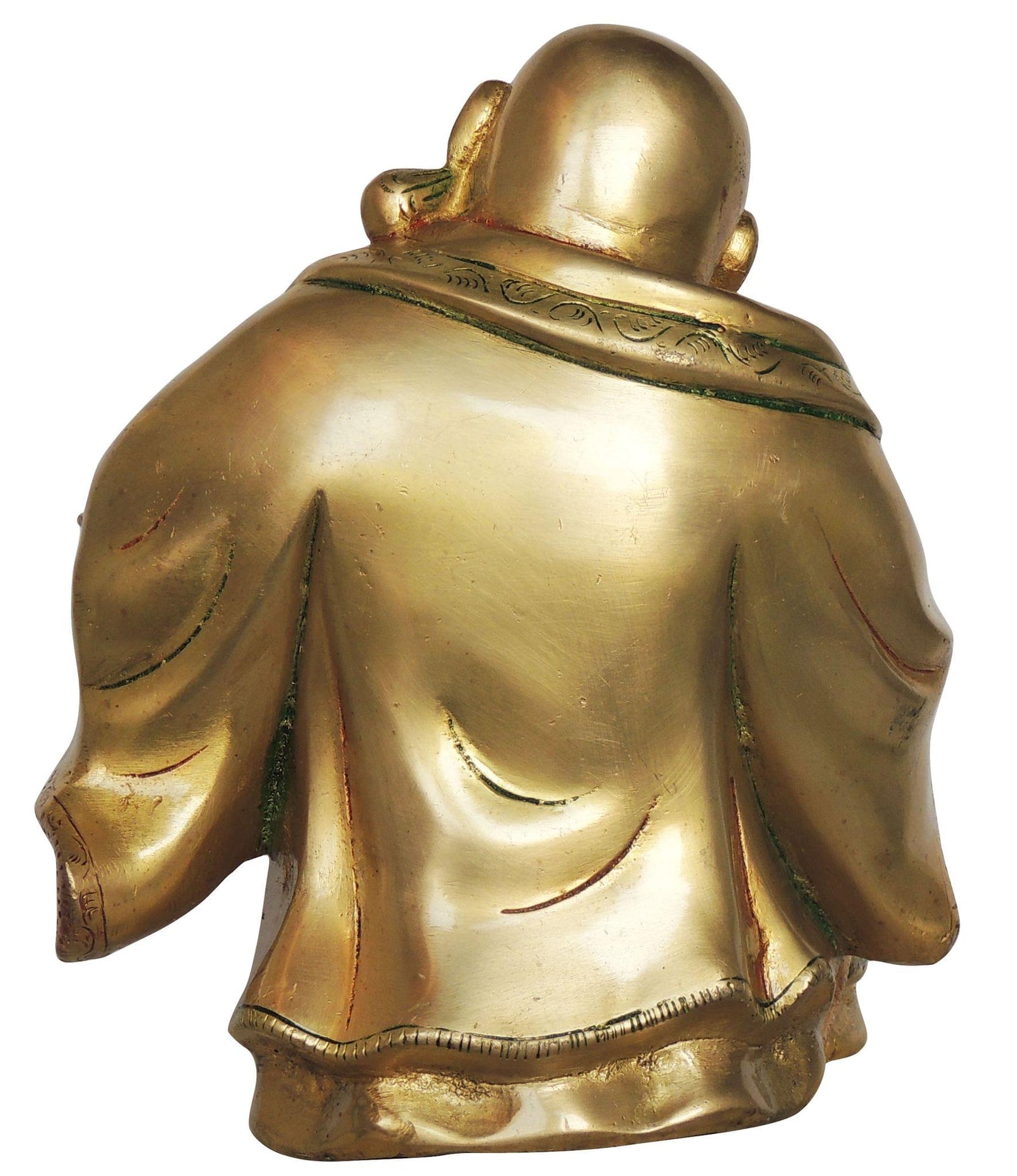 Brass Buddha — 9"
