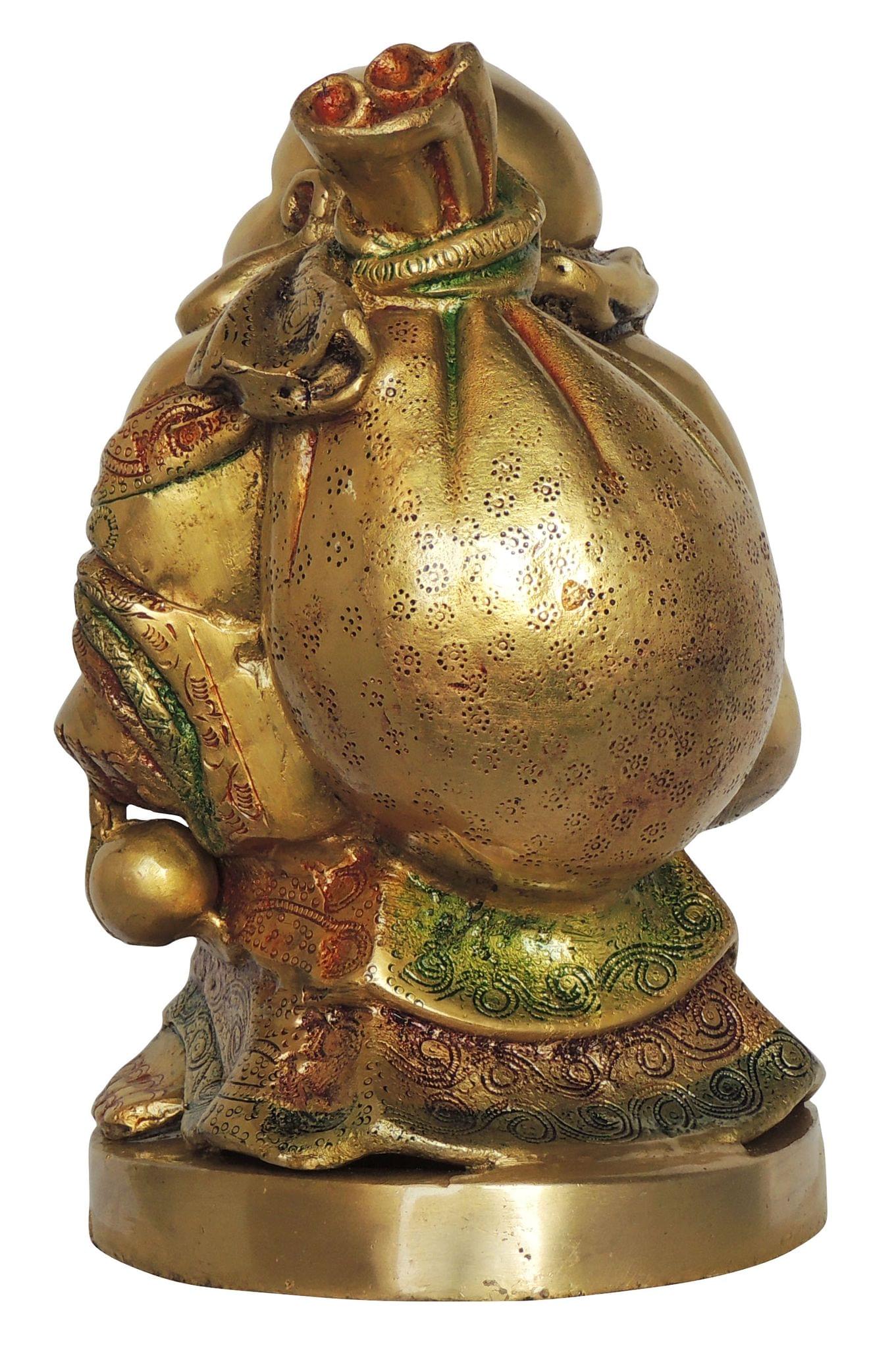 Brass Buddha — 10.5"