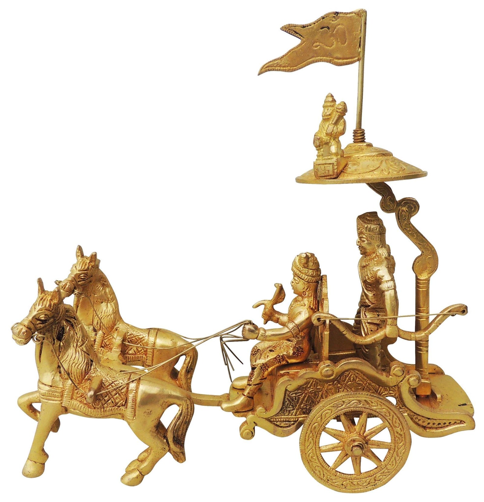 Brass Arjun Rath — 8.5"