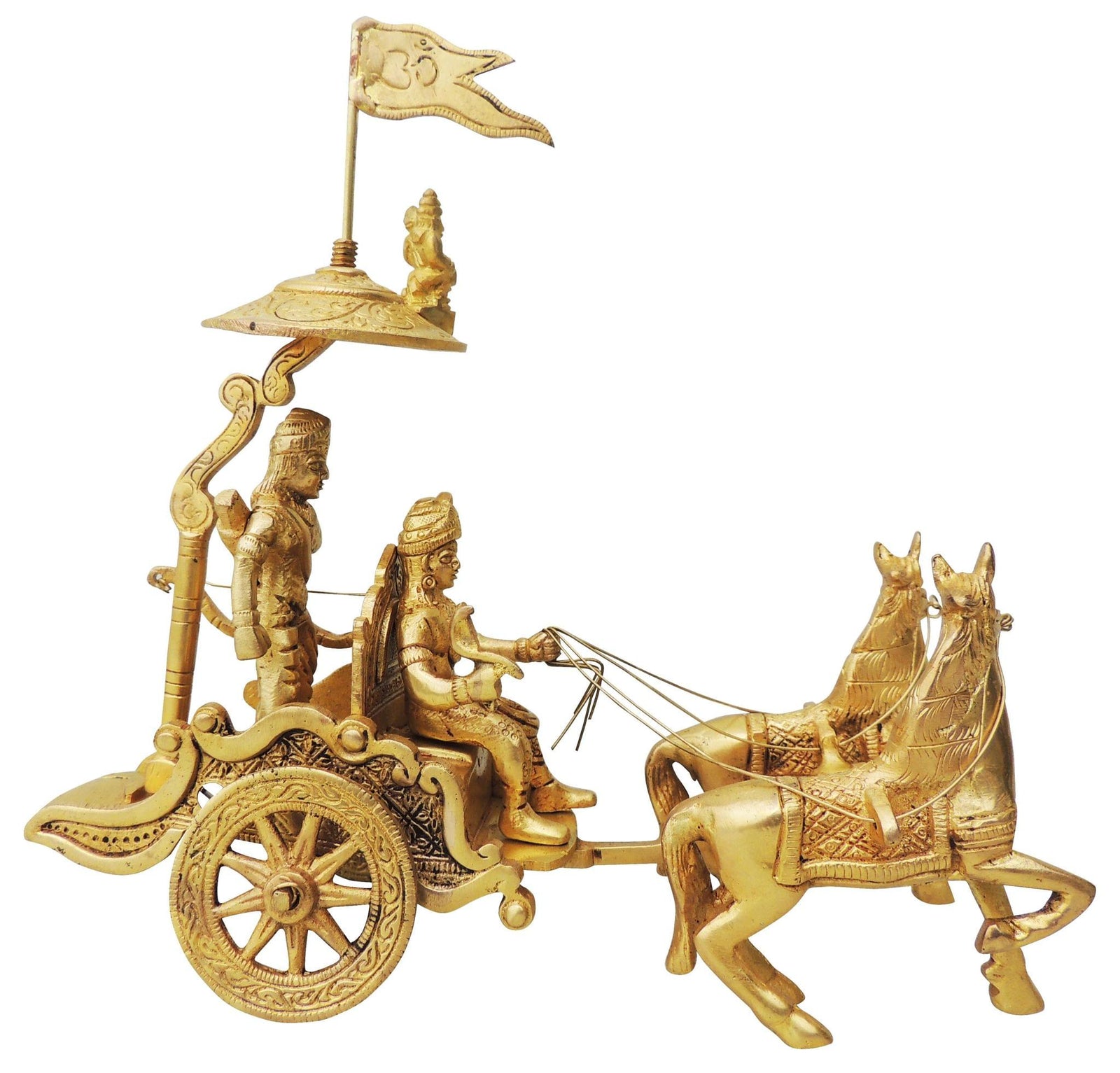 Brass Arjun Rath — 8.5"