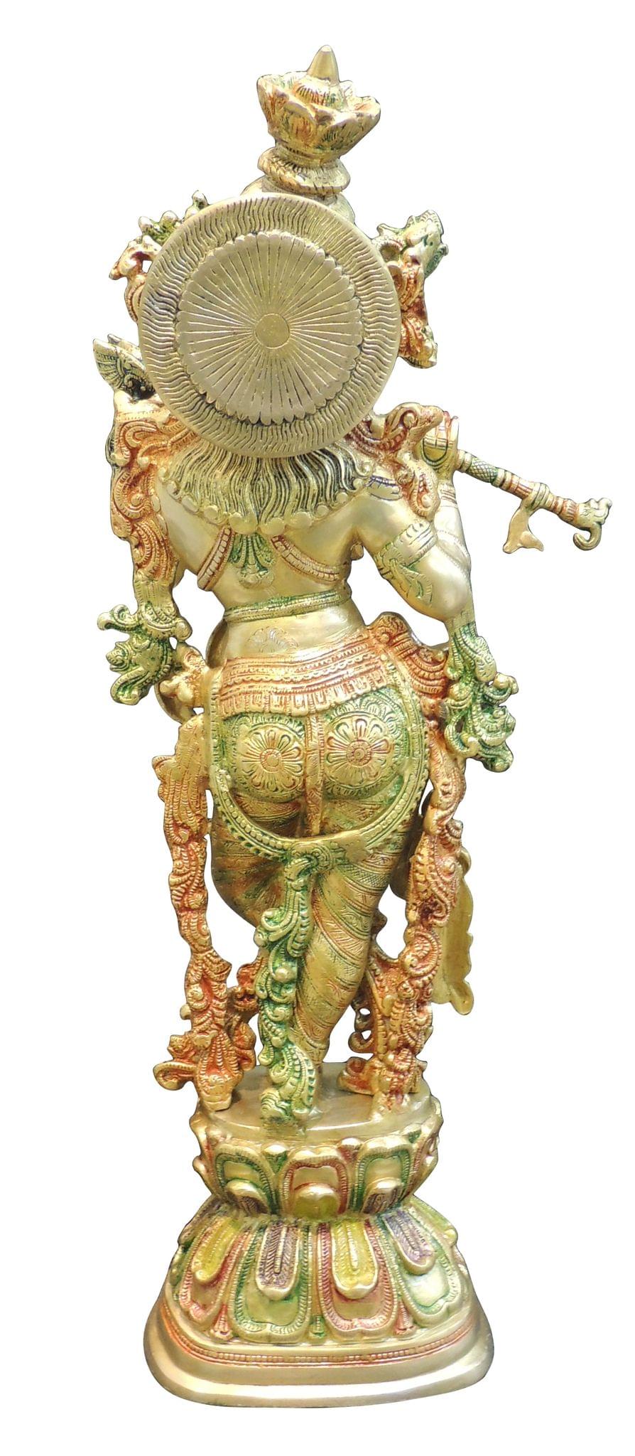 Brass Krishna — 29"