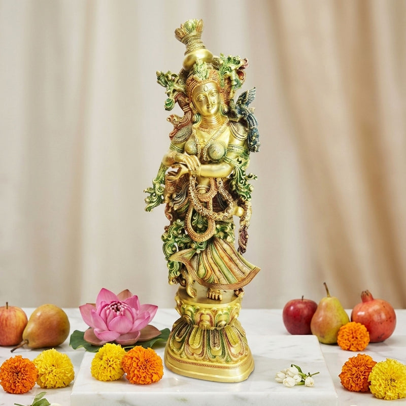 Brass Radha — 29"