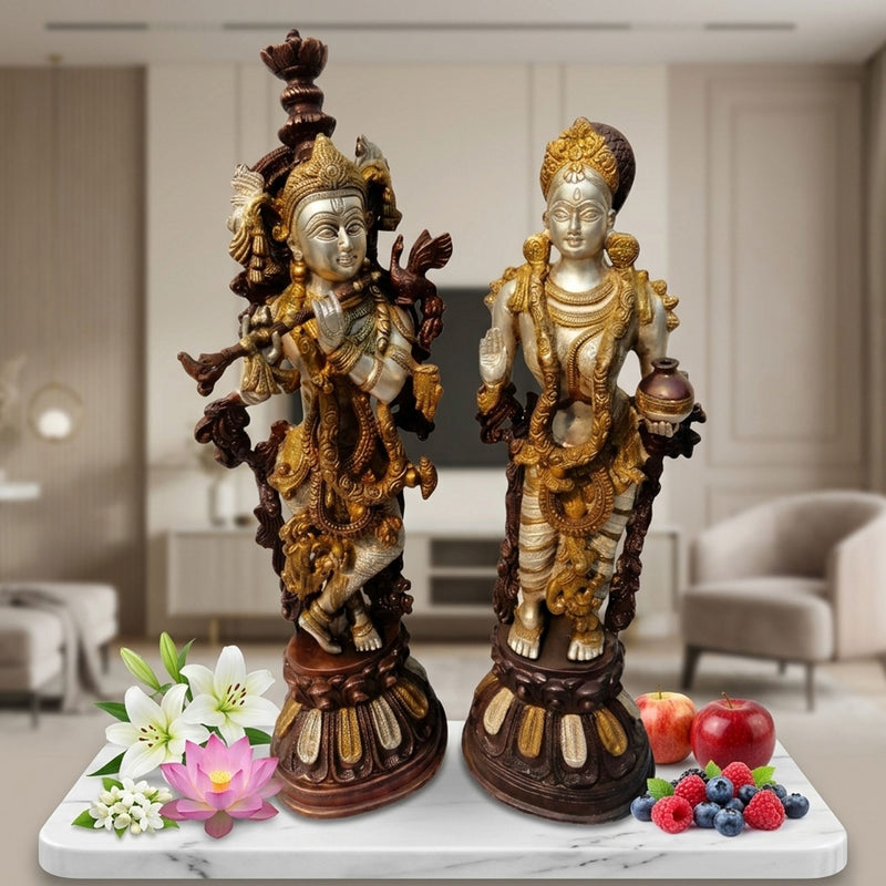 Brass Krishna — 22"