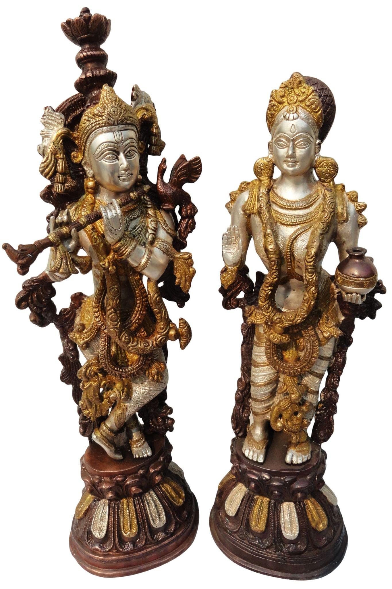 Brass Krishna — 22"