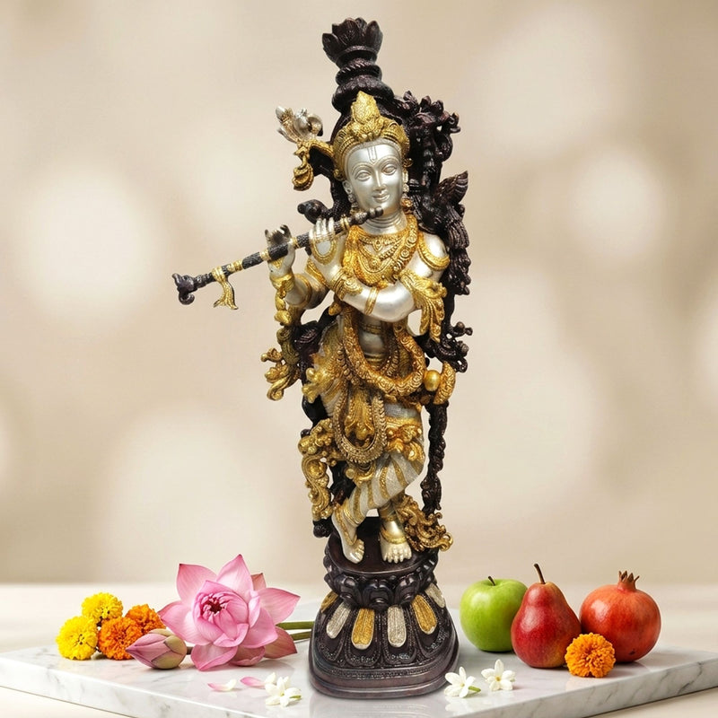 Brass Krishna — 29"