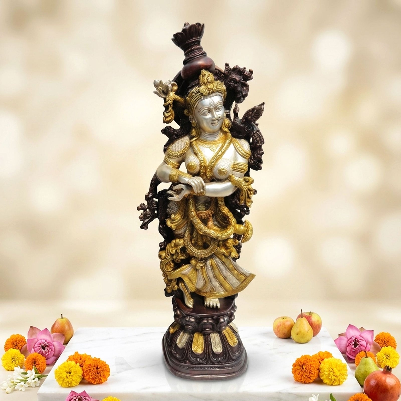 Brass Radha — 29"