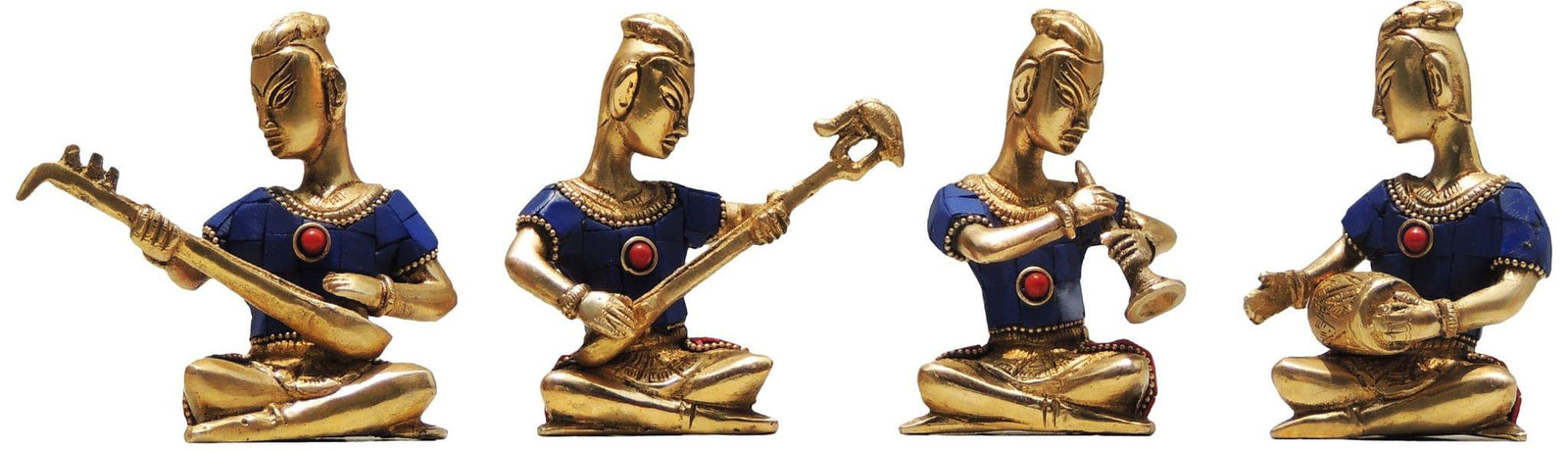Brass Musical Set Small — 4"