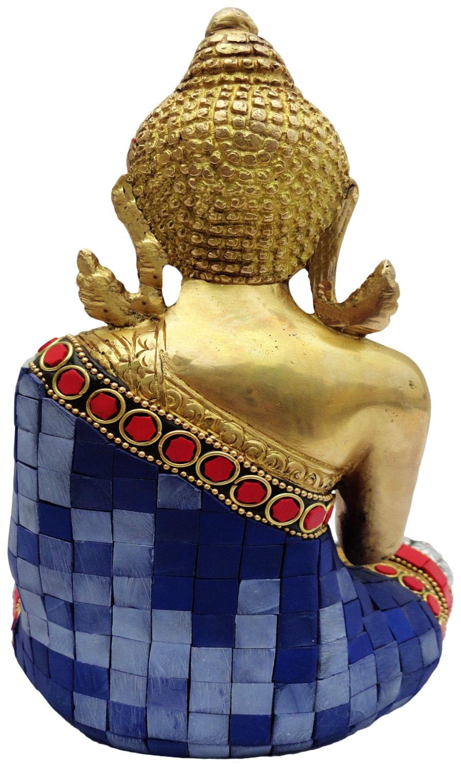 Brass Buddha — 8"