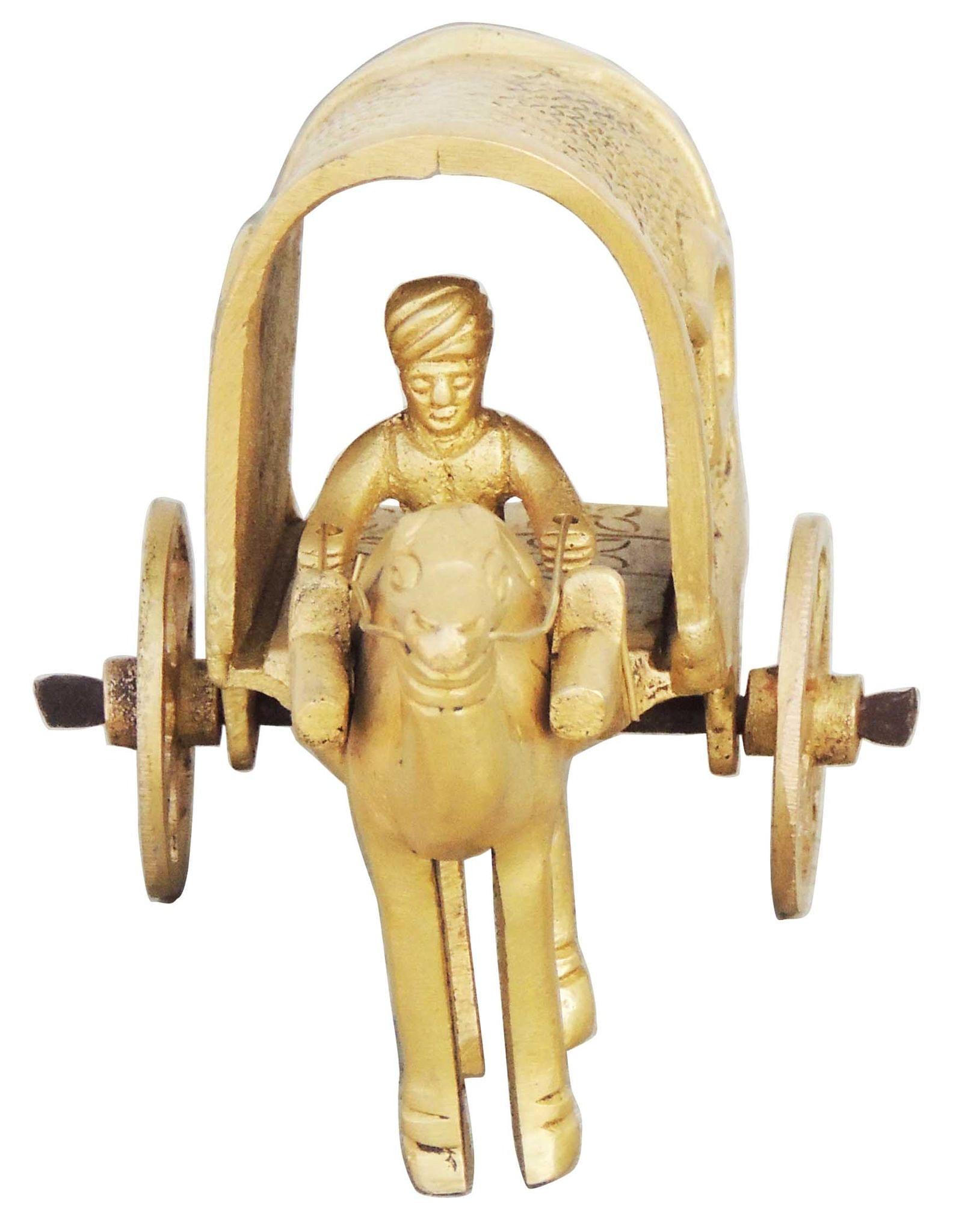 Brass Camel Cart Roof — 3"