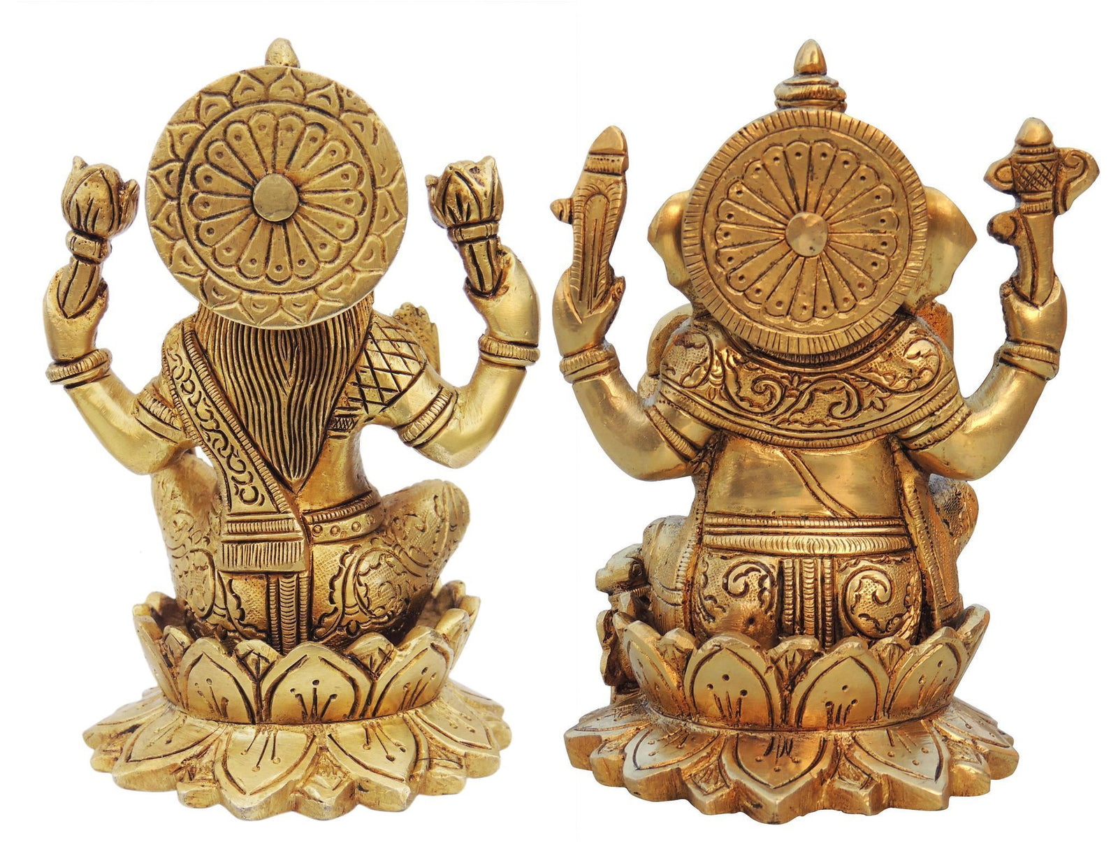 Brass Lakshmi-Ganesh Set