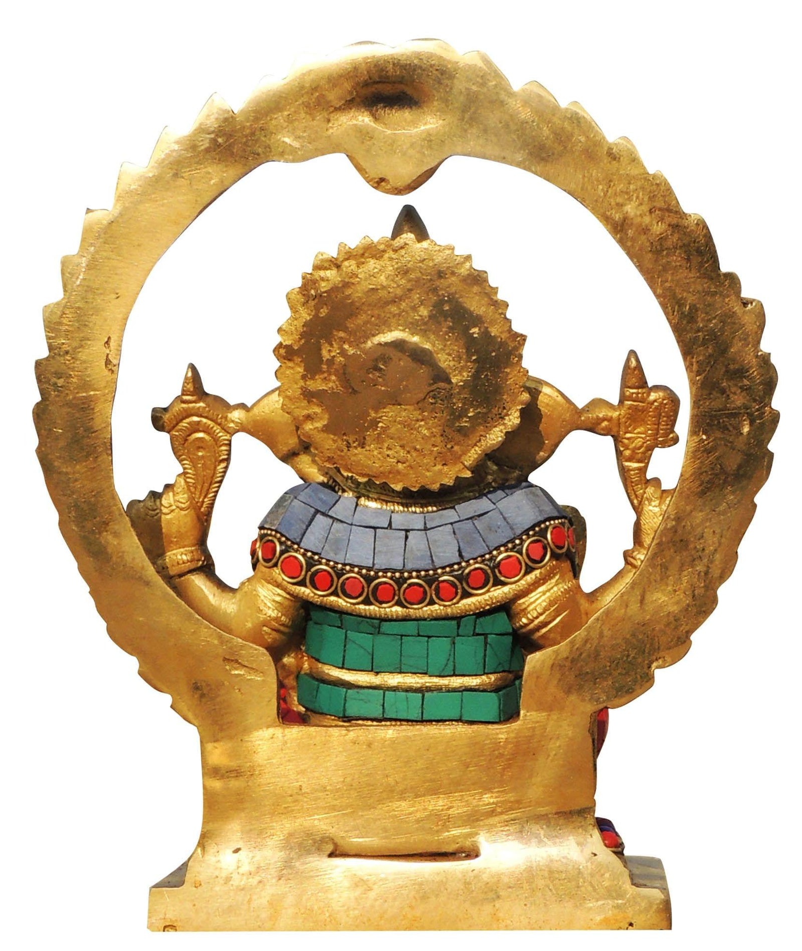 Brass Ganesh — 8"